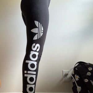 Adidas black leggings